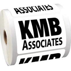 Sticker by the Roll - Rectangle - 2-3/4 inches x 3-3/4 inches