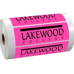 Sticker by the Roll - Rectangle - 1-3/4 inches x 5-1/4 inches