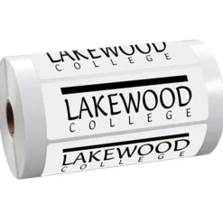Sticker by the Roll - Rectangle - 1-3/4 inches x 5-1/4 inches