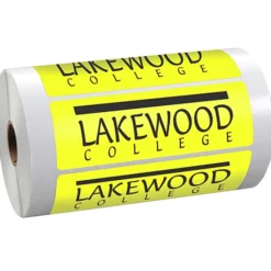 Sticker by the Roll - Rectangle - 1-3/4 inches x 5-1/4 inches