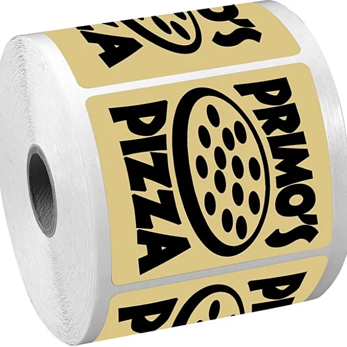 Sticker by the Roll - Rectangle - 2-1/2 inches x 3 inches