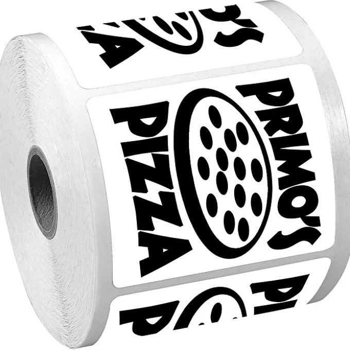 Sticker by the Roll - Rectangle - 2-1/2 inches x 3 inches
