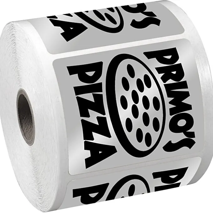 Sticker by the Roll - Rectangle - 2-1/2 inches x 3 inches