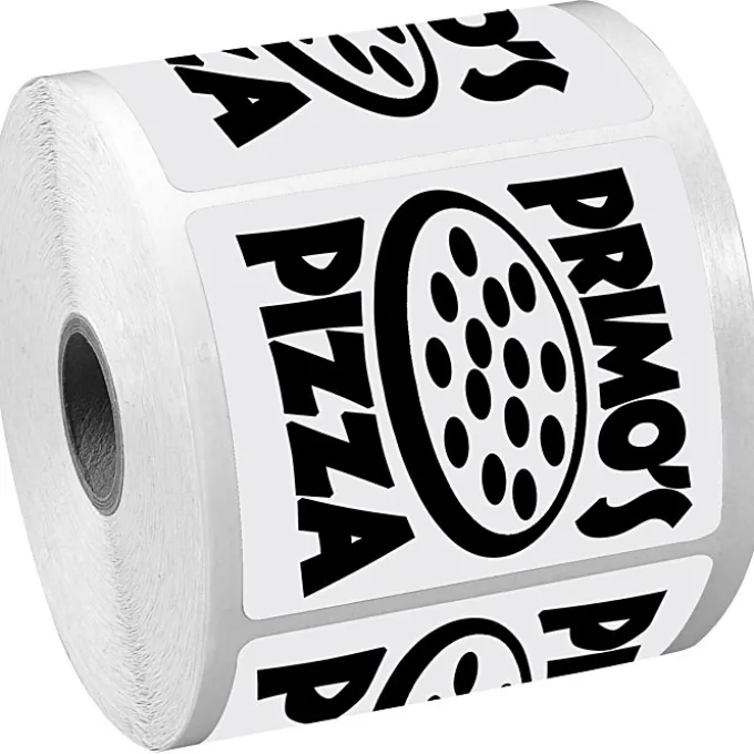 Sticker by the Roll - Rectangle - 2-1/2 inches x 3 inches