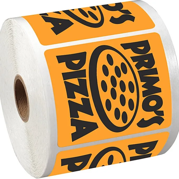 Sticker by the Roll - Rectangle - 2-1/2 inches x 3 inches