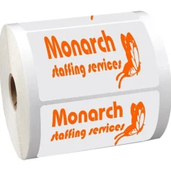Sticker by the Roll - Rectangle - 2-3/8 inches x 3-3/4 inches