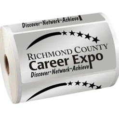 Sticker by the Roll - Rectangle - 2-3/4 inches x 5-1/4 inches
