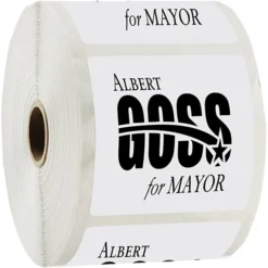 Sticker by the Roll - Square - 3 inches x 3 inches