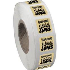 Sticker by the Roll - Square - 1/2 inches x 1/2 inches