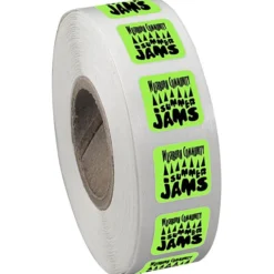 Sticker by the Roll - Square - 1/2 inches x 1/2 inches