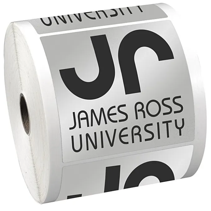 Sticker by the Roll - Square - 3-3/4 inches x 3-3/4 inches