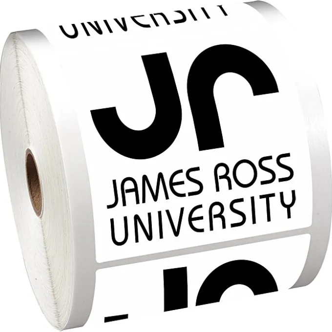 Sticker by the Roll - Square - 3-3/4 inches x 3-3/4 inches