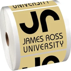 Sticker by the Roll - Square - 3-3/4 inches x 3-3/4 inches