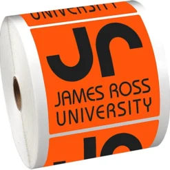 Sticker by the Roll - Square - 3-3/4 inches x 3-3/4 inches