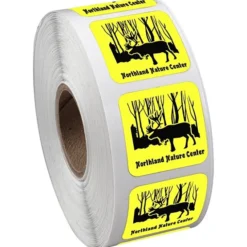 Sticker by the Roll - Square - 1 inch x 1 inch