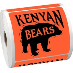 Sticker by the Roll - Square - 4 inches x 4 inches