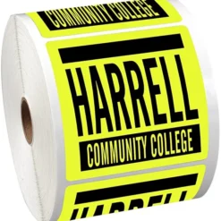 Sticker by the Roll - Square - 3-1/2 inches x 3-1/2 inches