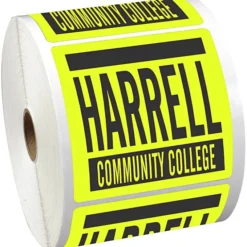 Sticker by the Roll - Square - 3-1/2 inches x 3-1/2 inches