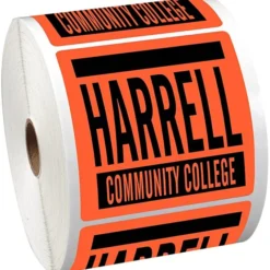 Sticker by the Roll - Square - 3-1/2 inches x 3-1/2 inches