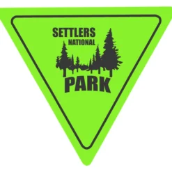 Sticker by the Roll - Triangle - 2 inches x 2-1/4 inches