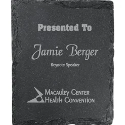 Stonecast Slate Plaque - 12 inches
