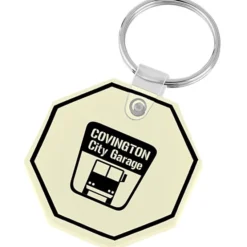 Stop Sign Soft Keychain - Opaque