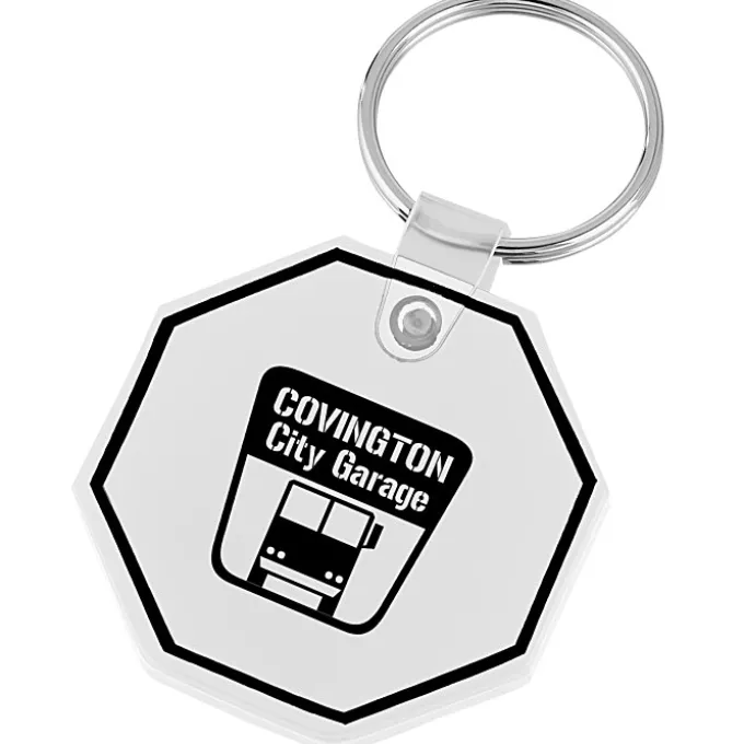 Stop Sign Soft Keychain - Opaque