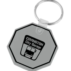 Stop Sign Soft Keychain - Opaque