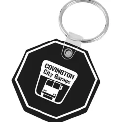 Stop Sign Soft Keychain - Opaque