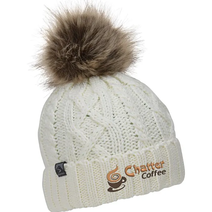 Storm Creek Cable Knit Pom Beanie
