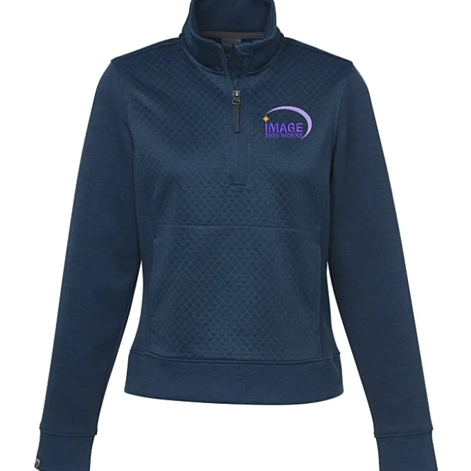 Storm Creek Diamond Fleece 1/4-Zip Pullover - Ladies'