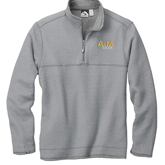 Storm Creek Jarret Waffle Knit 1/4-Zip Fleece - Men's
