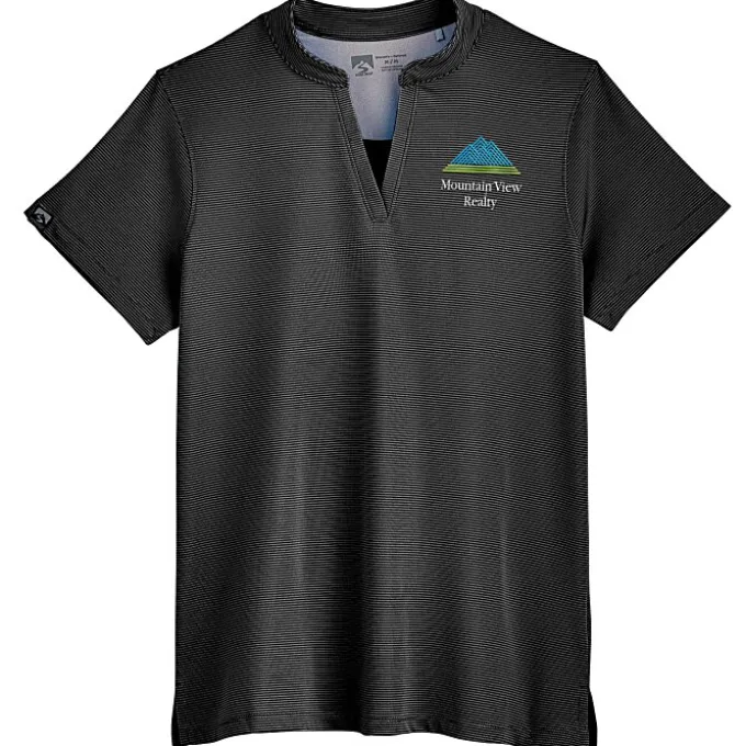 Storm Creek Optimist II Microstripe Polo - Ladies'