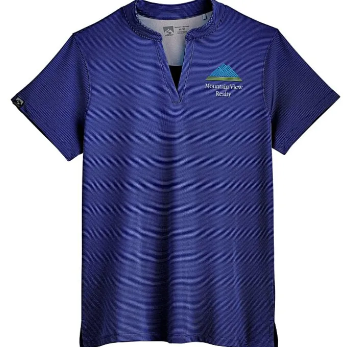 Storm Creek Optimist II Microstripe Polo - Ladies'