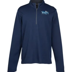 Stratton Wool Blend 1/4-Zip Knit Pullover - Men's