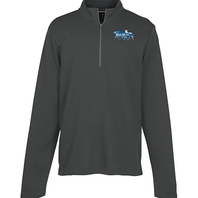 Stratton Wool Blend 1/4-Zip Knit Pullover - Men's