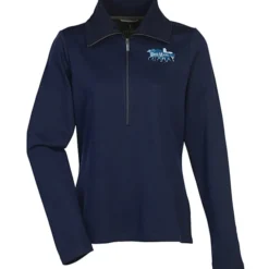 Stratton Wool Blend 1/2-Zip Knit Pullover - Ladies' - 24 hr