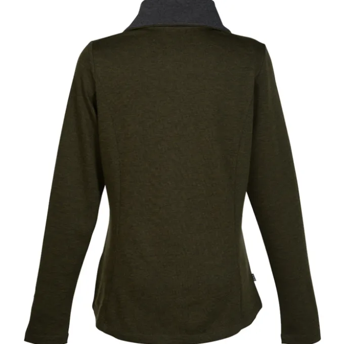 Stratton Wool Blend 1/2-Zip Knit Pullover - Ladies' - 24 hr