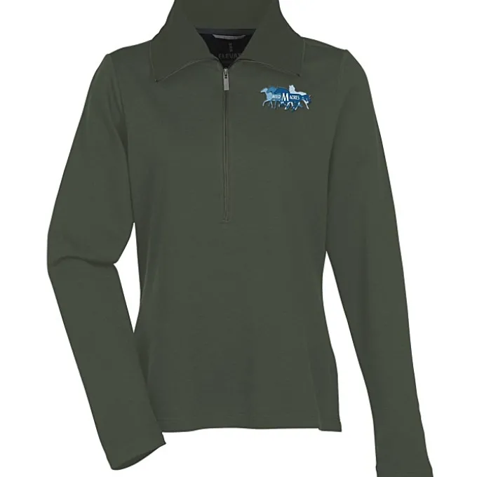 Stratton Wool Blend 1/2-Zip Knit Pullover - Ladies' - 24 hr