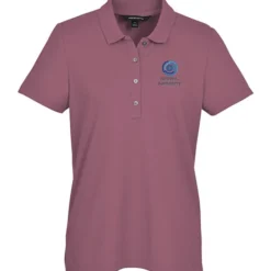 Stretch Diamond Pique Polo - Ladies'