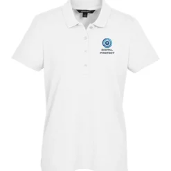 Stretch Diamond Pique Polo - Ladies'