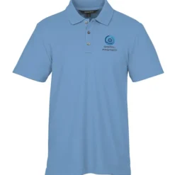 Stretch Diamond Pique Polo - Men's