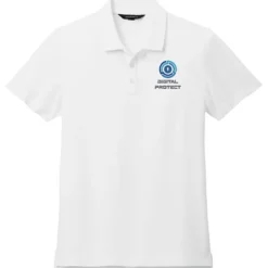 Stretch Diamond Pique Polo - Men's