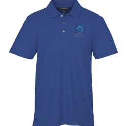 Stretch Diamond Pique Polo - Men's
