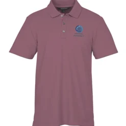 Stretch Diamond Pique Polo - Men's