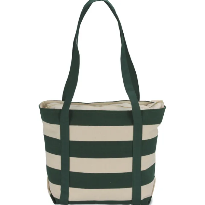 Striped Accent 10-oz Tote - 13 inches x 18 inches