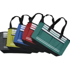 Striped Bonita Tote - Embroidered
