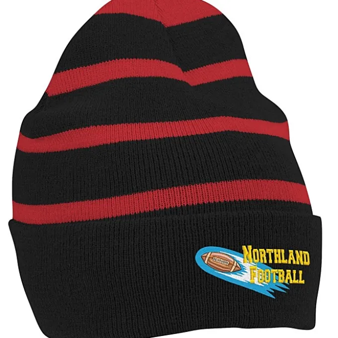 Striped Cuff Beanie