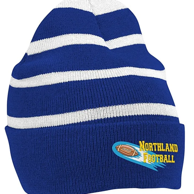 Striped Cuff Beanie
