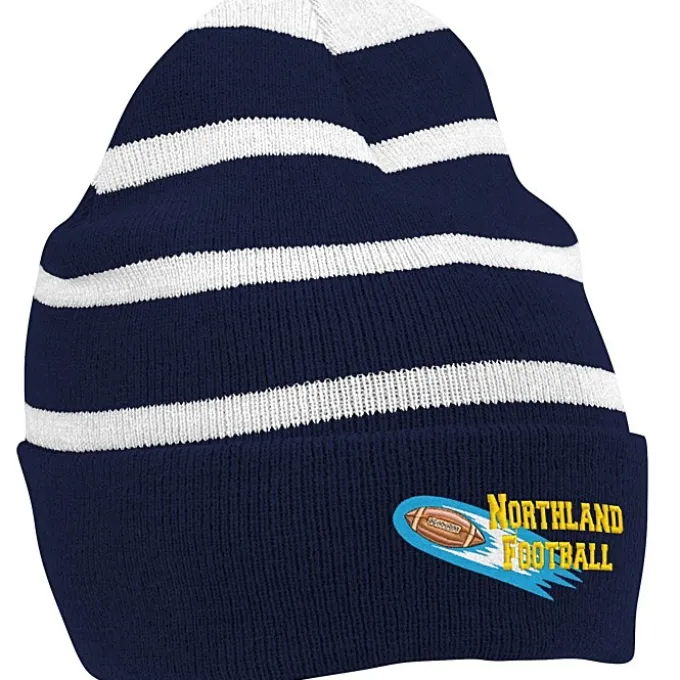 Striped Cuff Beanie